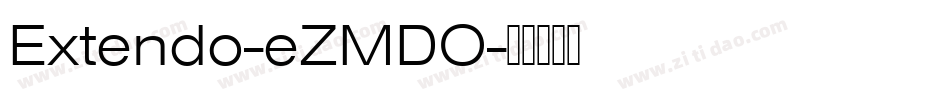 Extendo-eZMDO字体转换