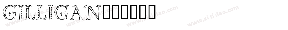 GILLIGAN字体转换