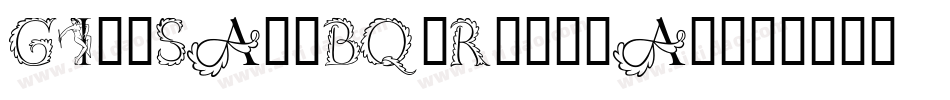 GillSansBQ-Regular字体转换