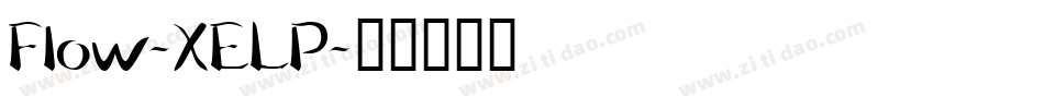 Flow-XELP字体转换
