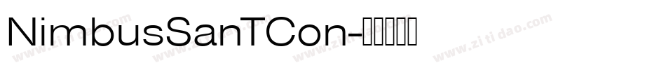 NimbusSanTCon字体转换