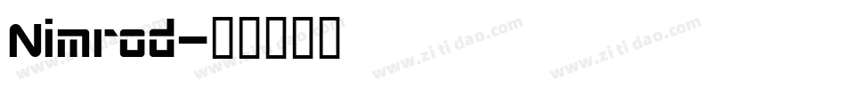 Nimrod字体转换