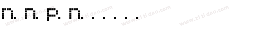 ninepin字体转换