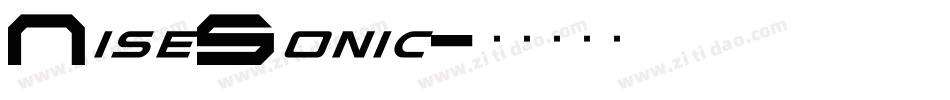 NiseSonic字体转换