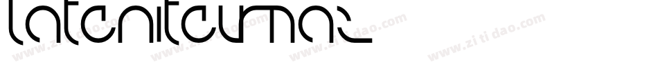 LateNite-Vmaz字体转换