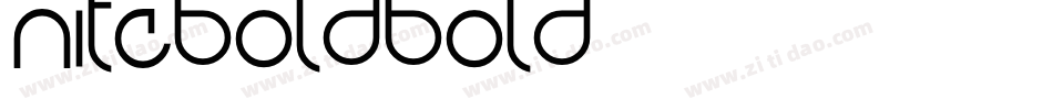 Nite-Bold-Bold字体转换