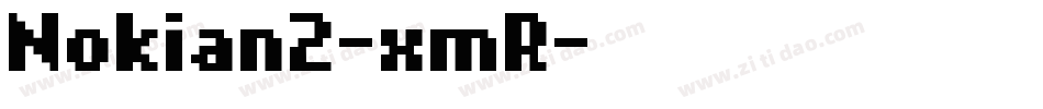 Nokian2-xmR字体转换