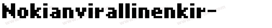 Nokianvirallinenkir字体转换