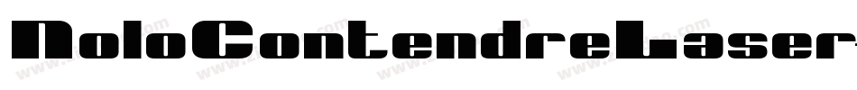 NoloContendreLaser-dR9l字体转换
