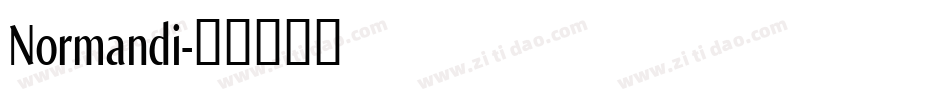 Normandi字体转换