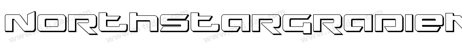 NorthstarGradientItalic-8J82字体转换
