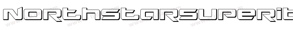 NorthstarSuperItalic-13Pe字体转换