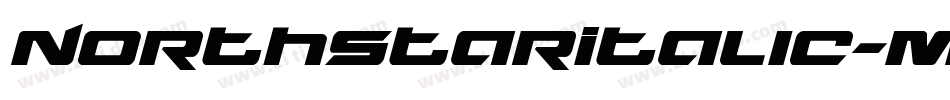 NorthstarItalic-MoYw字体转换