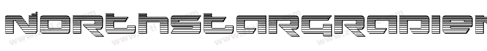 NorthstarGradientItalic-8J82字体转换