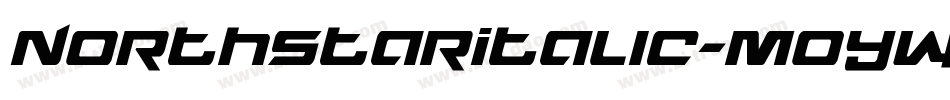 NorthstarItalic-MoYw字体转换
