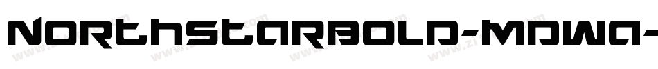 NorthstarBold-mdWa字体转换