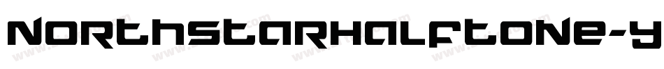NorthstarHalftone-YD3a字体转换