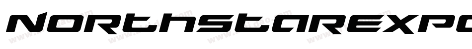 NorthstarExpandedItalic-RaKo字体转换