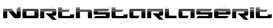 NorthstarLaserItalic-2x7l字体转换