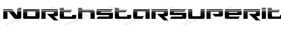 NorthstarSuperItalic-13Pe字体转换