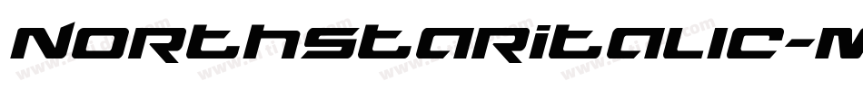 NorthstarItalic-MoYw字体转换