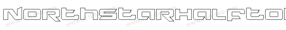 NorthstarHalftoneItalic-ro2p字体转换