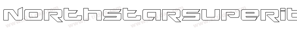 NorthstarSuperItalic-13Pe字体转换