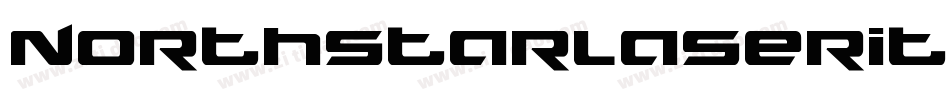 NorthstarLaserItalic-2x7l字体转换