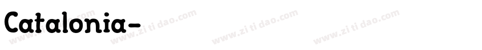 Catalonia字体转换