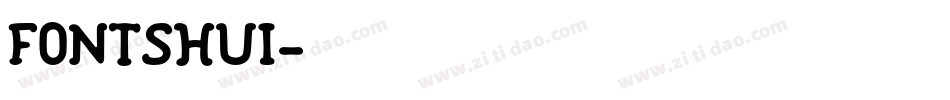 FONTSHUI字体转换