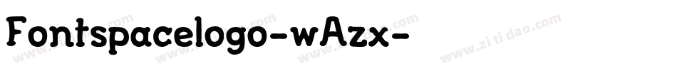 Fontspacelogo-wAzx字体转换