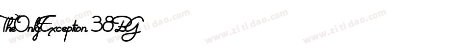 TheOnlyException-38BG字体转换 TheOnlyException-38BG字体转换