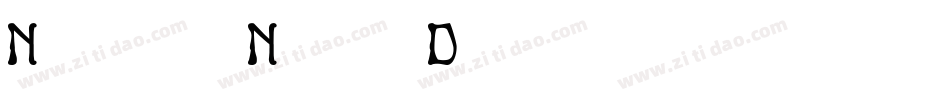 Nouveau-Never-Dies字体转换