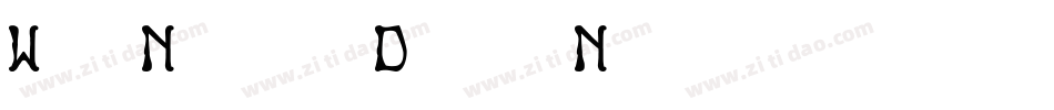 WestNouveauDidot-Normal字体转换