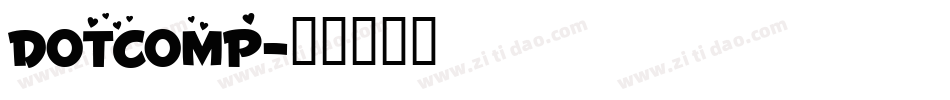 dotcomp字体转换