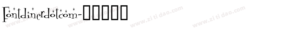 Fontdinerdotcom字体转换