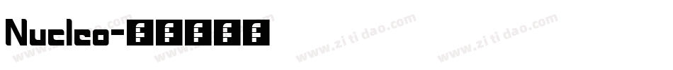 Nucleo字体转换