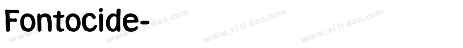 Fontocide字体转换