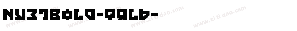 NyetBold-qrl6字体转换