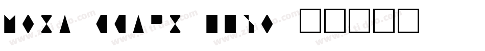 Mosaiccaps-001o字体转换