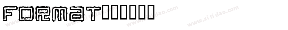 Format字体转换