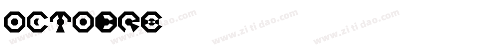 Octobre字体转换
