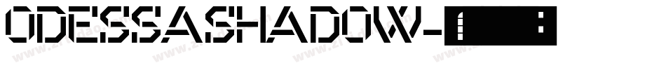 OdessaShadow字体转换