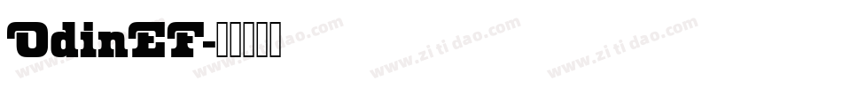 OdinEF字体转换