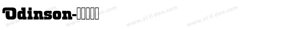 Odinson字体转换