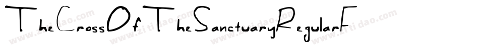 TheCrossOfTheSanctuaryRegularFonty-mBrv字体转换