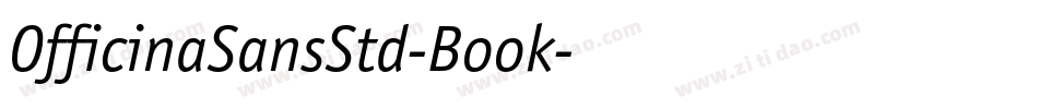 OfficinaSansStd-Book字体转换