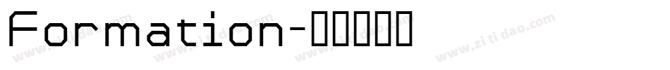 Formation字体转换