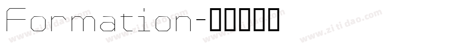Formation字体转换