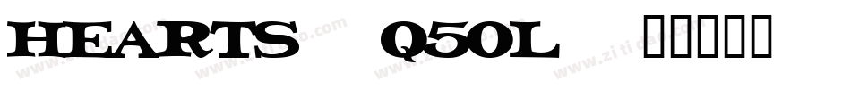Hearts-q5Ol字体转换